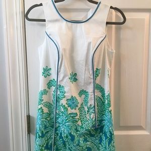 Lilly Pulitzer Palm Party Shift Dress NWT